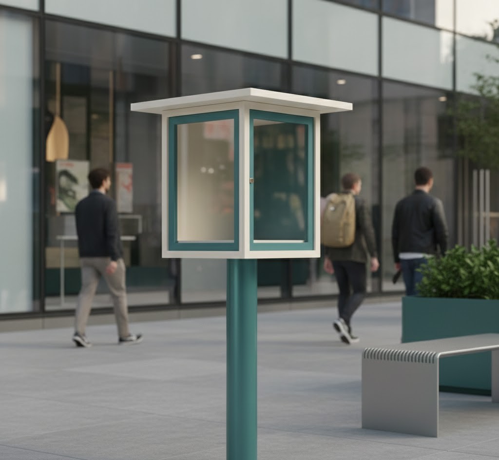 Modern minibibliotheek ontwerp