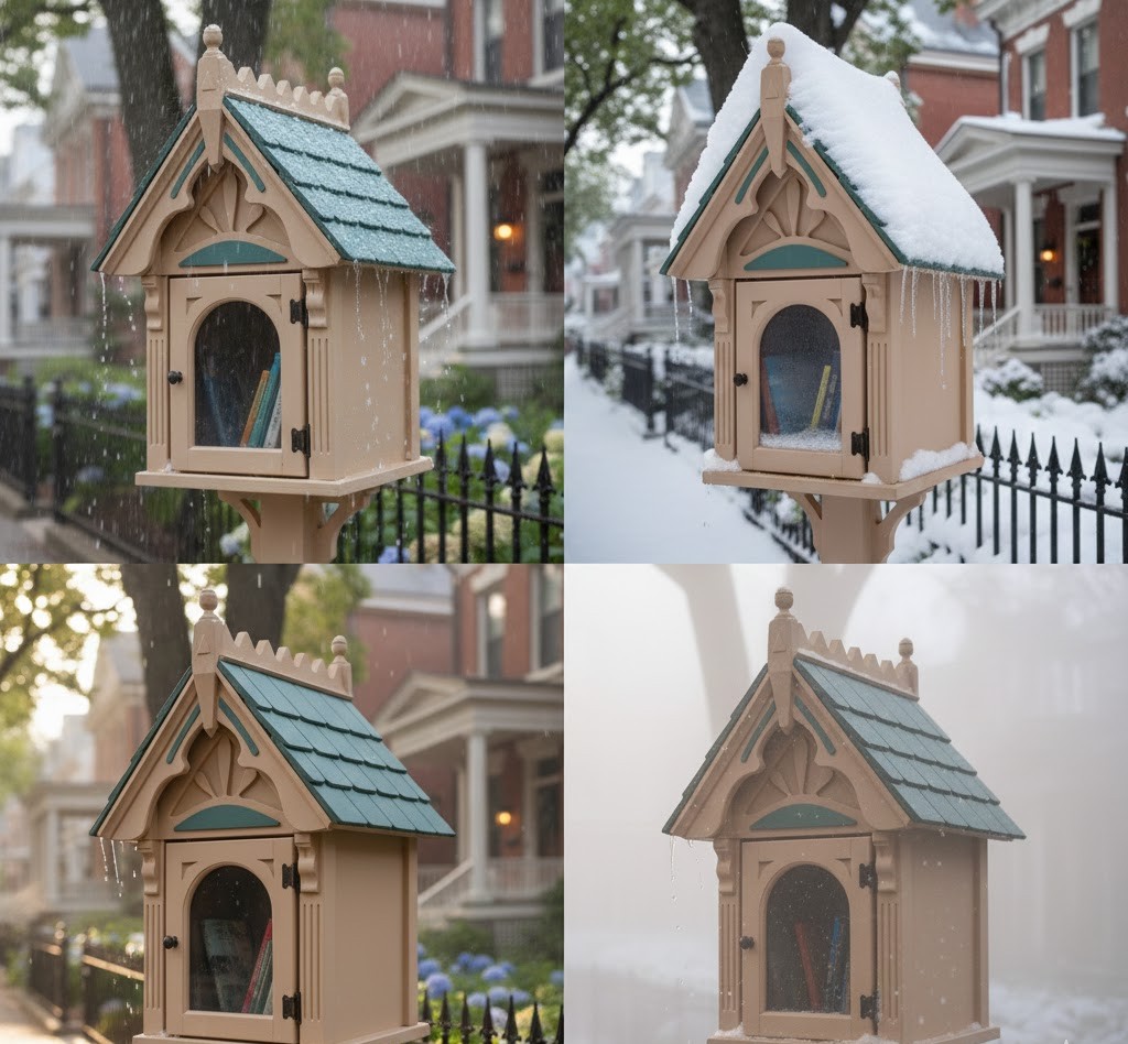 Duurzame minibibliotheek