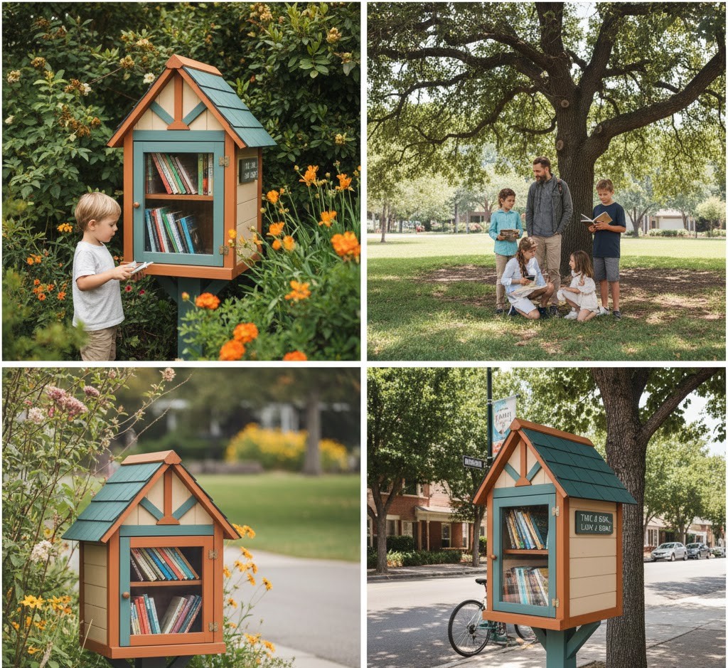 Voltooide minibibliotheek projecten